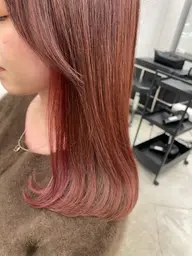 【minimo価格】❤️‍🔥韓国風インナーカラー（ブリーチ）＋フルカラー＋ダメージ補修トリートメント❤️‍🔥