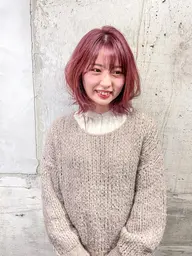 ダブルカラーでなりたい髪色にブリーチ➕カラー➕似合わせドライカット