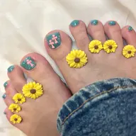 【‼️5/26 限定‼️】フットネイルワンカラー🏖🩵