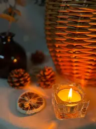 16:00以降限定🕯️『キャンドル×漢方よもぎ蒸し40分』＋ぽかぽか足浴付《肩こり・冷え・むくみ・ストレス・美肌》