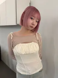 ˗ˋˏミニモ学割U24ˎˊ˗ 24歳までの学生様へ︴カット＋ケアブリーチ＋カラー＋2stepトリートメント