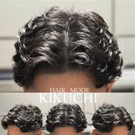 カット➕フェザーパーマ