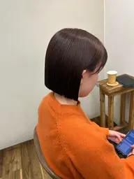 ✦⁺˳ ミニモ限定 ⁺˳ ✦ 似合わせボブカット+透明感カラー🩰/切りっぱなしボブ/韓国ボブ/レイヤーボブ/暖色