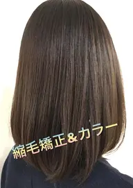 🌼カット＋キラ艶縮毛矯正🌼