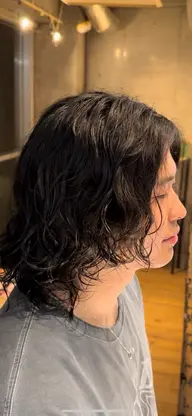 【メンズミディアムorメンズロング限定】      骨格矯正カット＋眉カット＋Aujua3ステップトリートメント