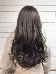 【上質つやふわ】根元ストレート+デジタルパーマ+デザインカット✂️