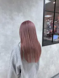 カット＋ブルブリーチカラー＋2stepトリートメント \15900