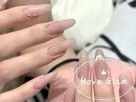 つけ放題⭐️ハンドワンカラー/ラメグラデーション＋ストーンつけ放題　4490