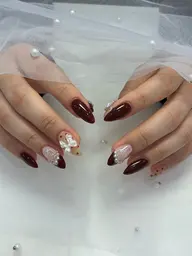 【オフなし】スカルプ長さだし➕持ち込みデザイン💖¥14,500→¥11,000