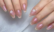 ❣️人気UPデザイン❣️マグネットグラテーション&フレンチ💅🩷初回オフ無料