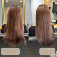 【髪質改善】カラー+酵素トリートメント(+前髪カット )insta:watashun1017