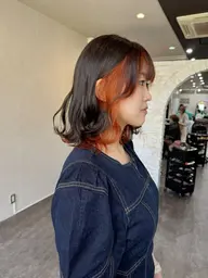 ✨3回目まで✨イヤリングカラー➕カット✄¥14330【ケアブリーチ使用➕¥2000】