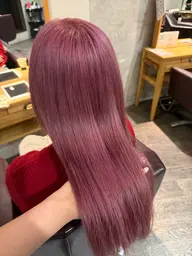 ケアブリーチ➕カラー➕カット（3️⃣stepトリートメント）Aujua／Tokio選べます🍀リタッチも可‼️