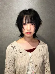 【✂️1番人気✨】ウルフorレイヤーカット➕バイカルテ1stepトリートメント✂️✨