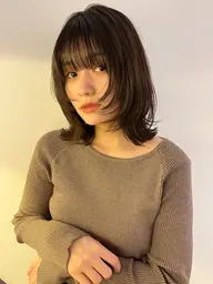 【🩶髪質改善】ケアカラー＋premium✨HITAトリートメント🕊♡