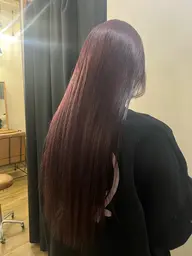 ⭐︎ブリーチなし⭐︎ダブルカラー💛🤍+3stepトリートメント