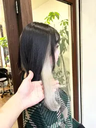 ‪🎀🫶🏻可愛い仕込みカラー‪🫶🏻🎀【インナーカラー➕1stepトリートメント➕カット】