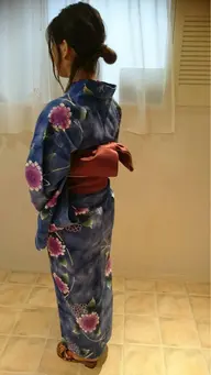 🌱浴衣着付け＋ヘアセット