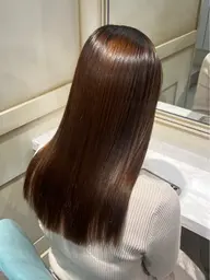 【ミニモ学割】艶サラストレート+髪質改善トリートメント