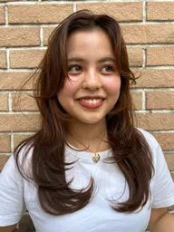 【カラートリートメント】🥑✨　ブリーチなしのワンカラーで艶髪に🫧