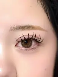 💎ダブルフラットラッシュ💎80束【オフ込み/束感ツヤコーティング付き】🪽💓
