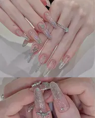 ✨チップの長さだし✨両手シンプル2本アート持ち込みデザイン