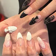 【人気No.1💅💎】アートやり放題・パーツつけ放題＋チップ長さだし（オフ込み）