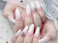 チップ長さだし十カラ-フレンチ/カラ-グラデ-ション