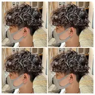 🔥メンズカット+スパイラルパーマorプードルパーマorフェザーパーマ+トリートメント🔥