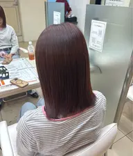 カラー全体染め🥣➕ダメージ補修トリートメント𓈒 ˖ ࣪ 𝜗𝜚