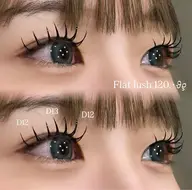 お付け足し🎀✧︎*。【オフ別途】フラットラッシュ60~80本🖤