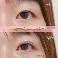 人気No.1✨まぶたとまつ毛を上げるまつげパーマ🌟特許技法アイリッドアップパーマ🌟アイシャンプー&美容液込み