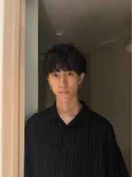 【メンズ限定価格☀️]men's cutパーマ+ 2step treatment+（希望者のみ）眉カット💇