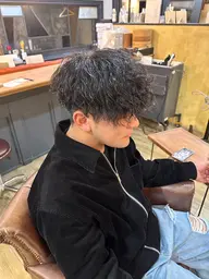 【ツイスパ/スパイラルパーマ】メンズカットパーマ‍✨
