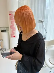 【ダブルカラー】ケアブリーチ＋カラー＋トリートメント🩵　20%off