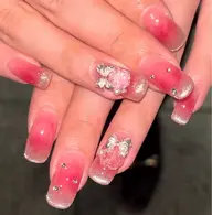 ✨マグネットチークフレンチ💖　【オフ無し】　千葉/ネイル/パラジェル