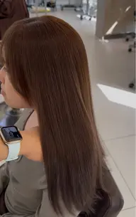 ブリーチなし　Ｗカラー＋トリートメント✨