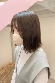 『kyon特別クーポン🩵』40%off 似合わせカット+ナチュラルストレート¥14980