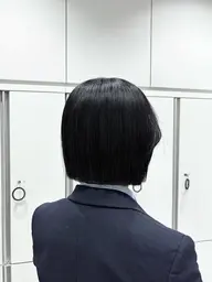 🎀レディース肩上カット🎀シャンプー➕Aujua 1stepトリートメント➕スタイリング 込み 𓂃🫧‪