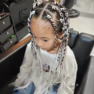 【エクステ持ち込み/レディース】フルブレイズ 大きめブロック