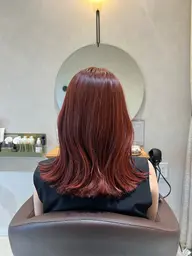透明感柔らかカラーに‼︎ブリーチなしダブルカラー 🌻ダブルカラー+艶トリートメント🌻