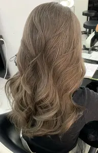 (全体ブリーチ)カット＋カラー＋ミルボン9Stepトリートメント