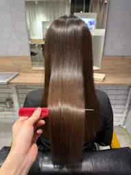 ロングヘアカット➕3ステップトリートメント