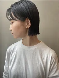 カット＋縮毛矯正(ファイバープレックスストレート)＋オージュア1ステップTR
