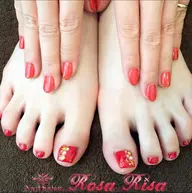 ハンド&フットネイル(ワンカラー仕上げ)ジェルネイル