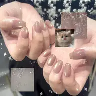 🤍マグネットorワンカラーorフラッシュネイル