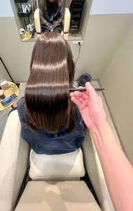 【コテ巻き風】似合わせカット&美髪デジタルパーマ&極上4STEP潤いトリートメント