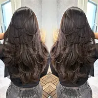 【20代30代人気No,3】カット＋ケラチンinケアカラー💡＋3stpTr/￥12900→￥9200