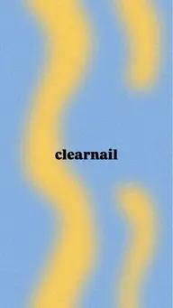 【フィルイン込】クリアネイル