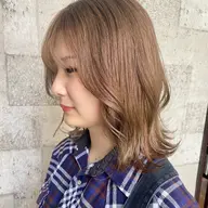 ダブルカラー (ブリーチ1回＋全体カラー)